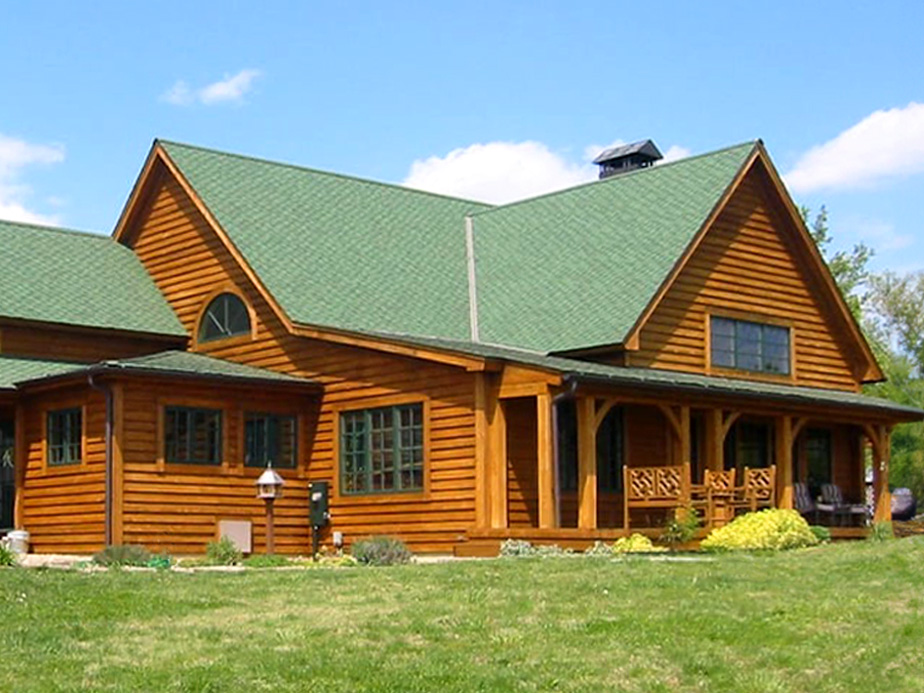 Wood siding staining company in Olathe Kansas